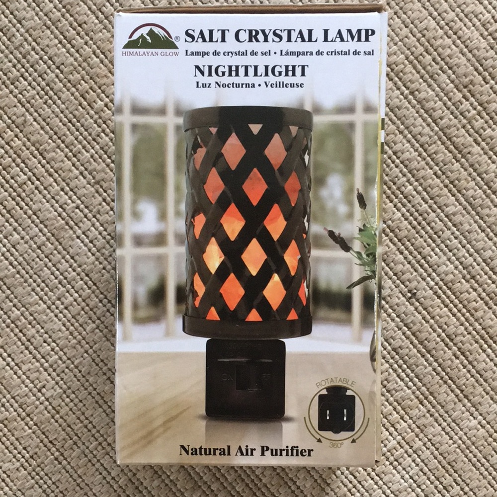 NEW Salt Crystal Nightlight